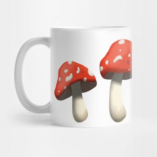 Gingerbread man with a mushroom hat Mug